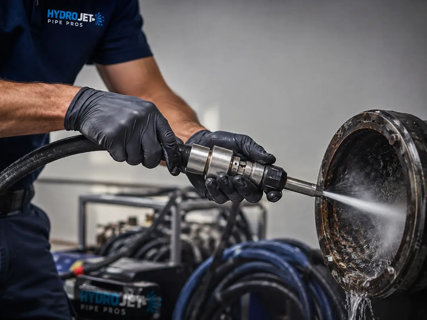 Hydro Jet Pipe Descaling in Newport, VA